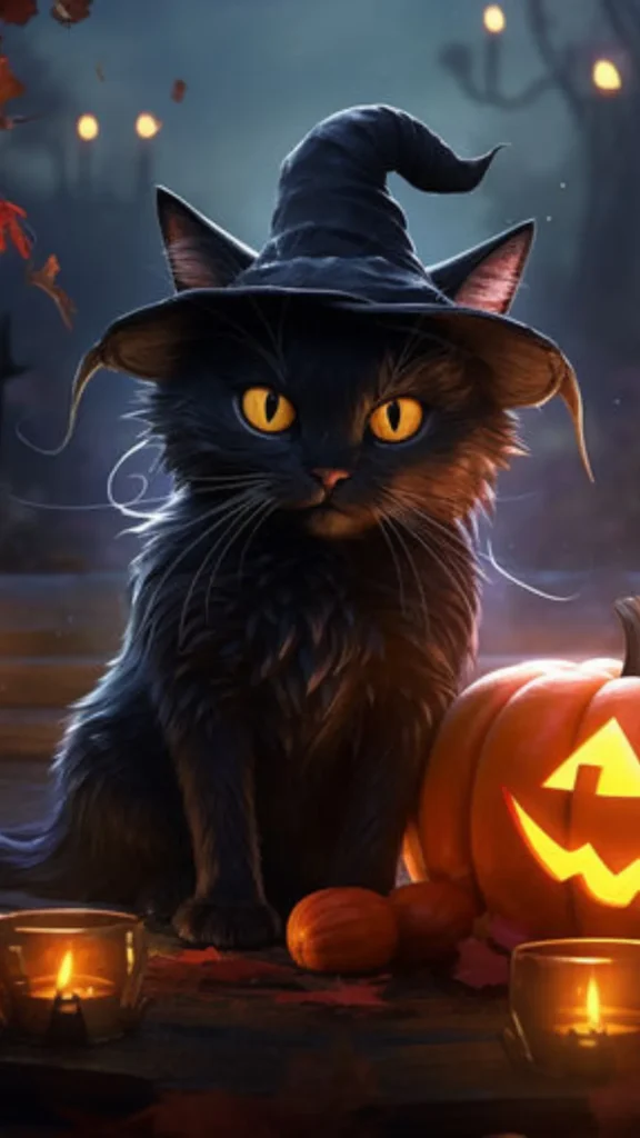 Modern-Day Halloween Cats